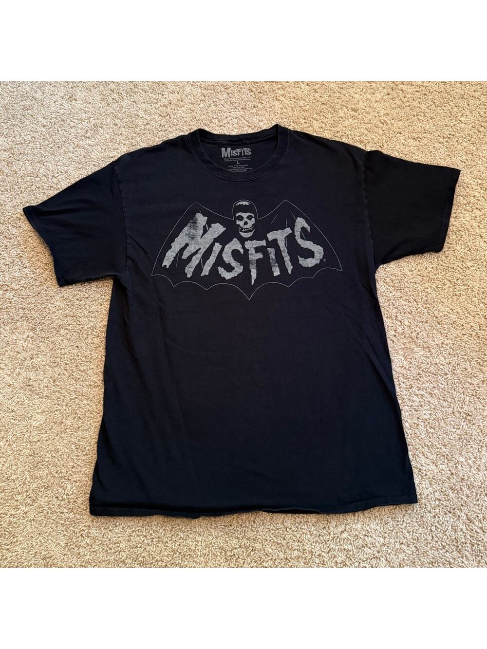 Misfits Batfiend Band Graphic Tee Men's size Large